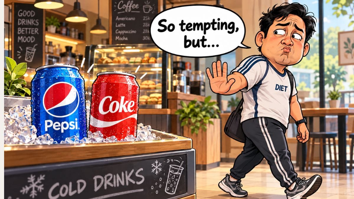 Pepsi and Coke